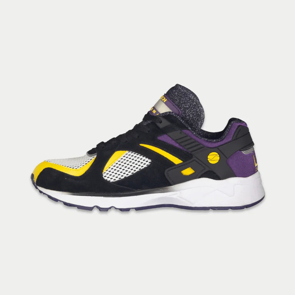 LA Gear Men's Catapult Light-Up Lowtop | Black x Purple x Yellow - P's One-Stop Shop 