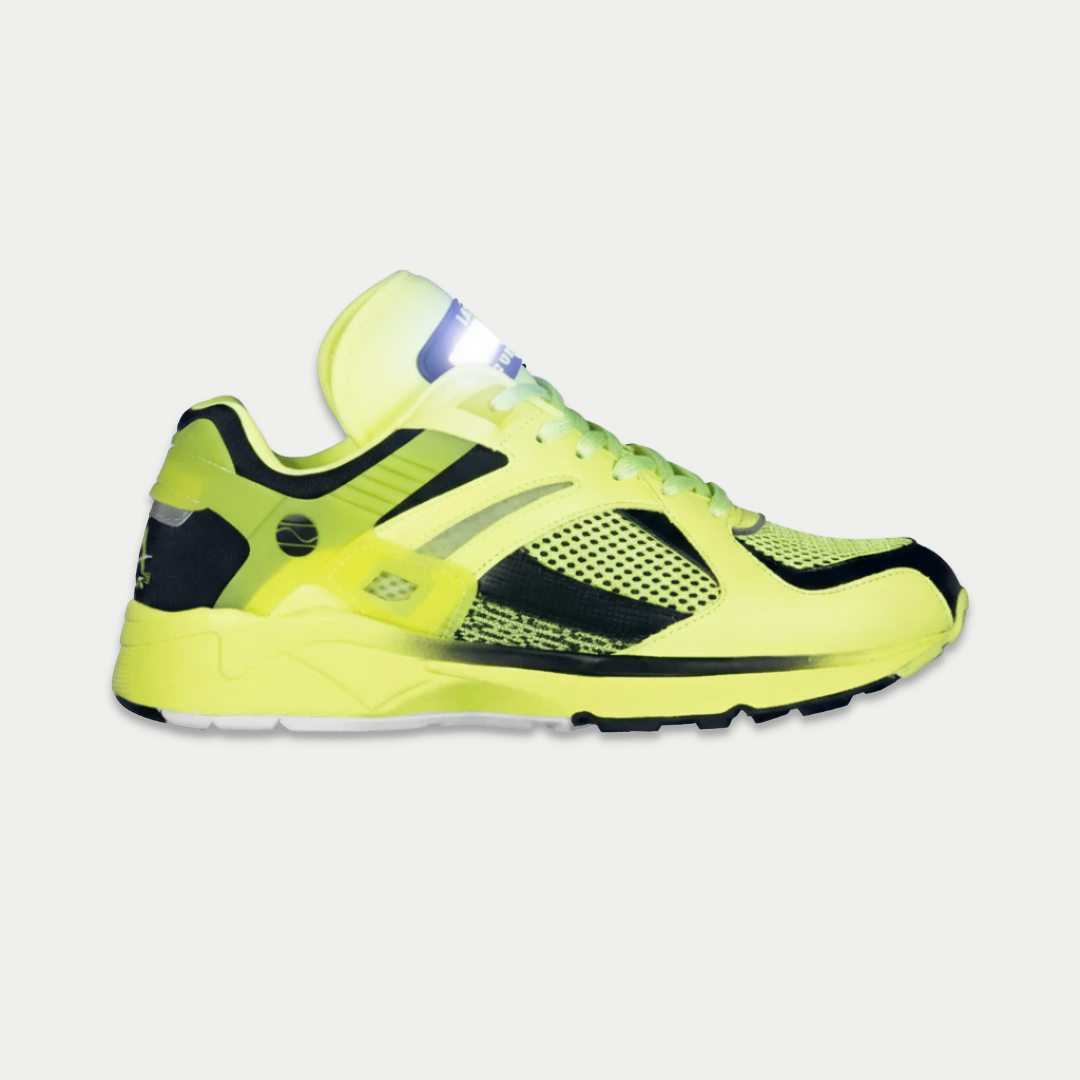 LA Gear Men's Catapult Light-Up x Glow Lowtop | Neon Yellow x Black - P's One-Stop Shop 