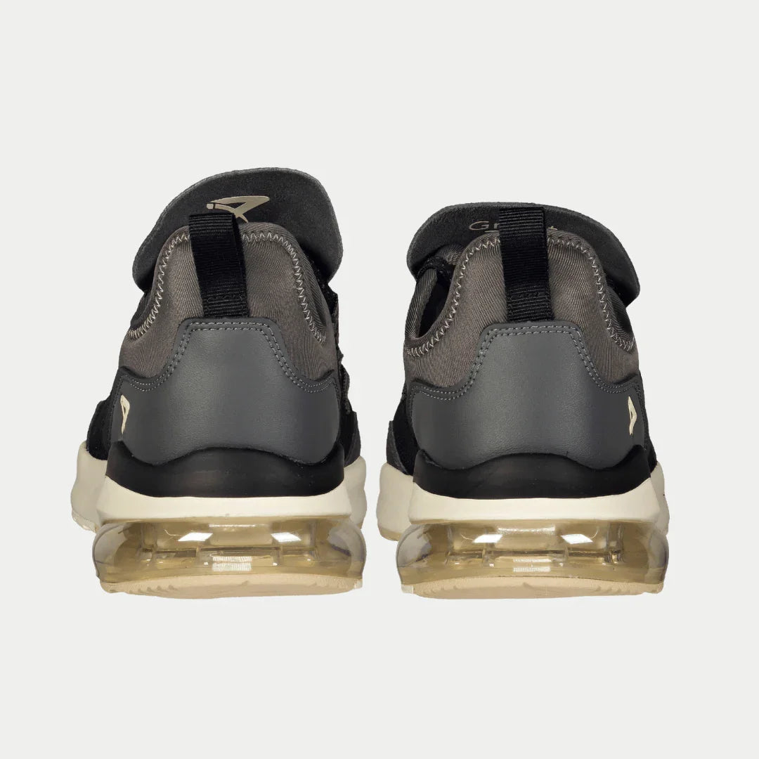 LA Gear Men’s Runyon Lowtop | Black x Gray - P's One-Stop Shop 