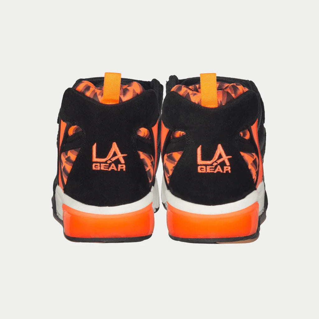 LA Gear Men's Turbo Light-Up Mid | Black x Neon Red - P's One-Stop Shop 