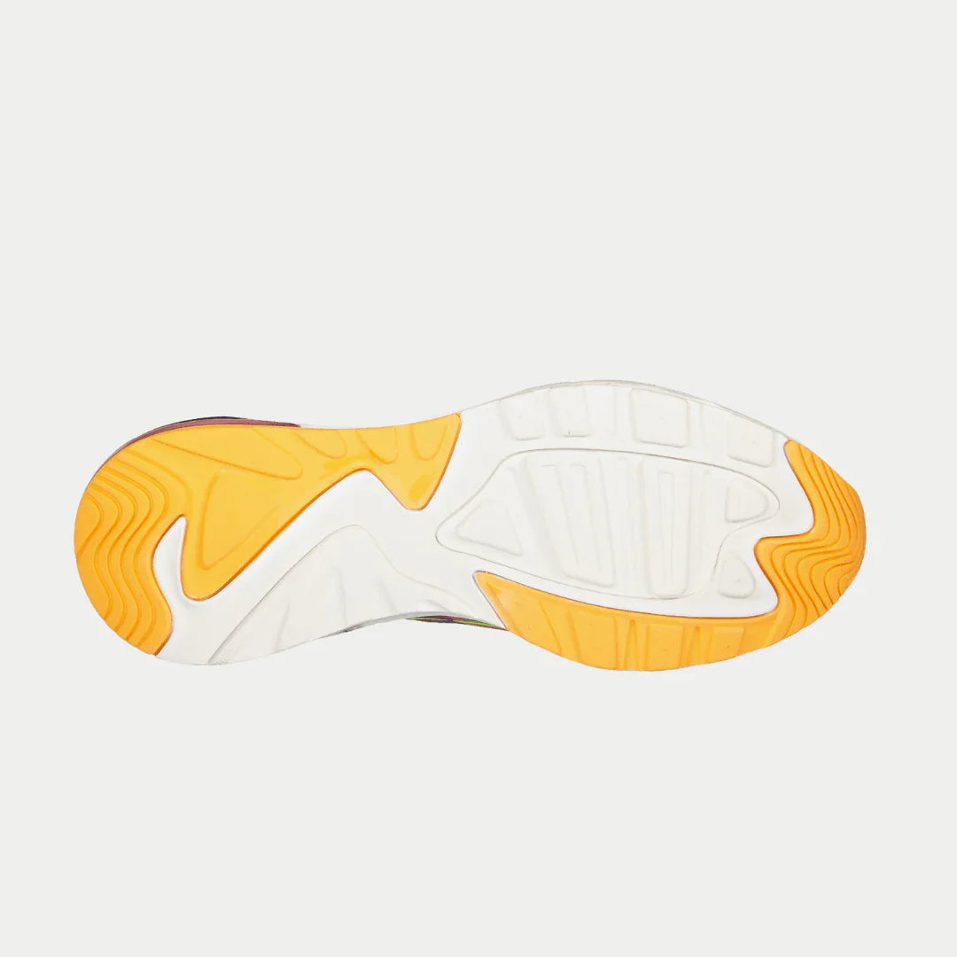 LA Gear Women's Artesia Lowtop | White x Purple x Orange - P's One-Stop Shop 