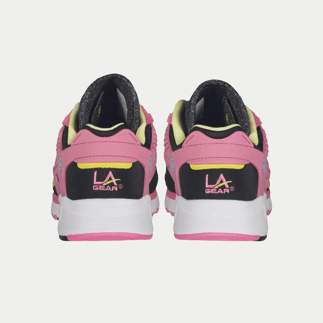 LA Gear Women's Catapult Light-Up Lowtop | Black x Pink - P's One-Stop Shop 