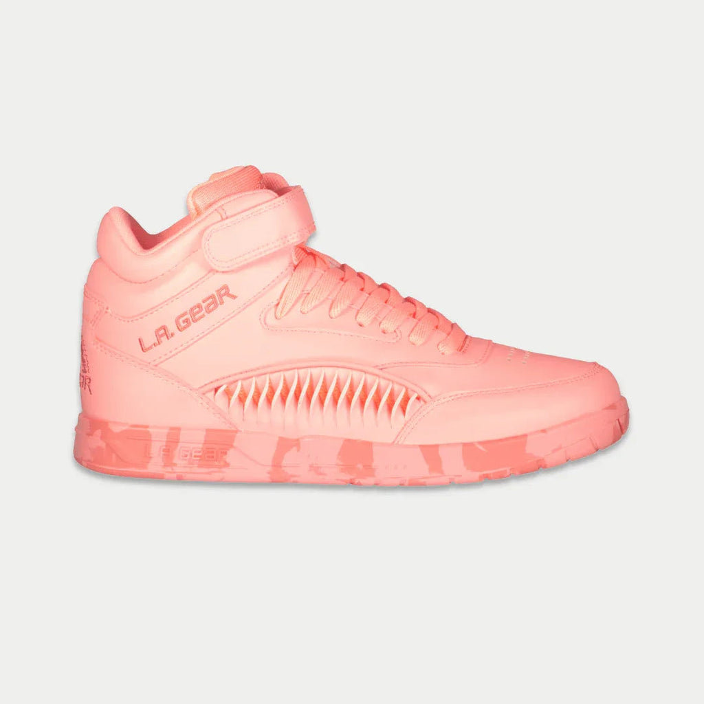 LA Gear Women's Flame Hightop | Neon Peach Glow - P's One-Stop Shop 