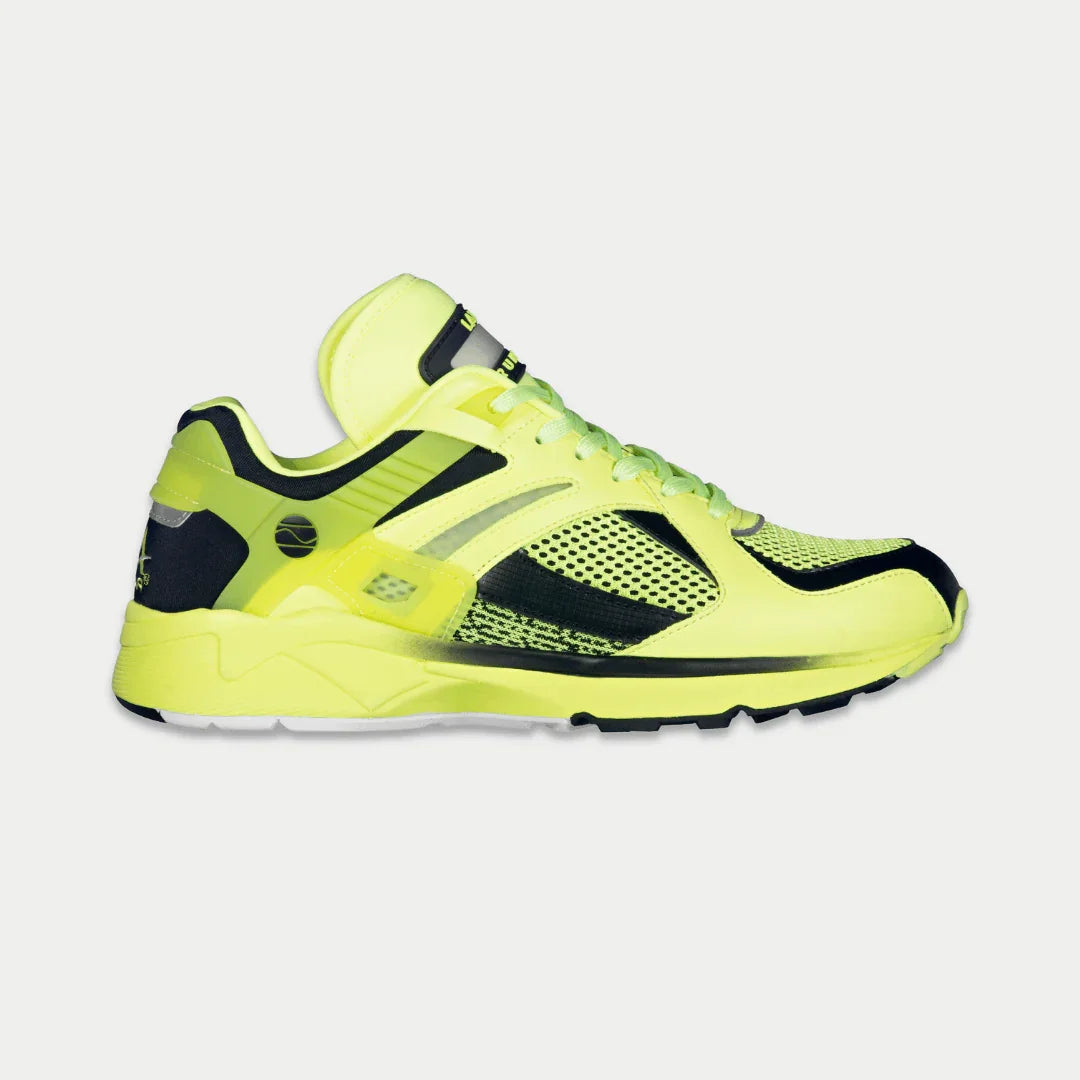 LA Gear Women's Light-Up x Glow Lowtop | Neon Yellow x Black - P's One-Stop Shop 