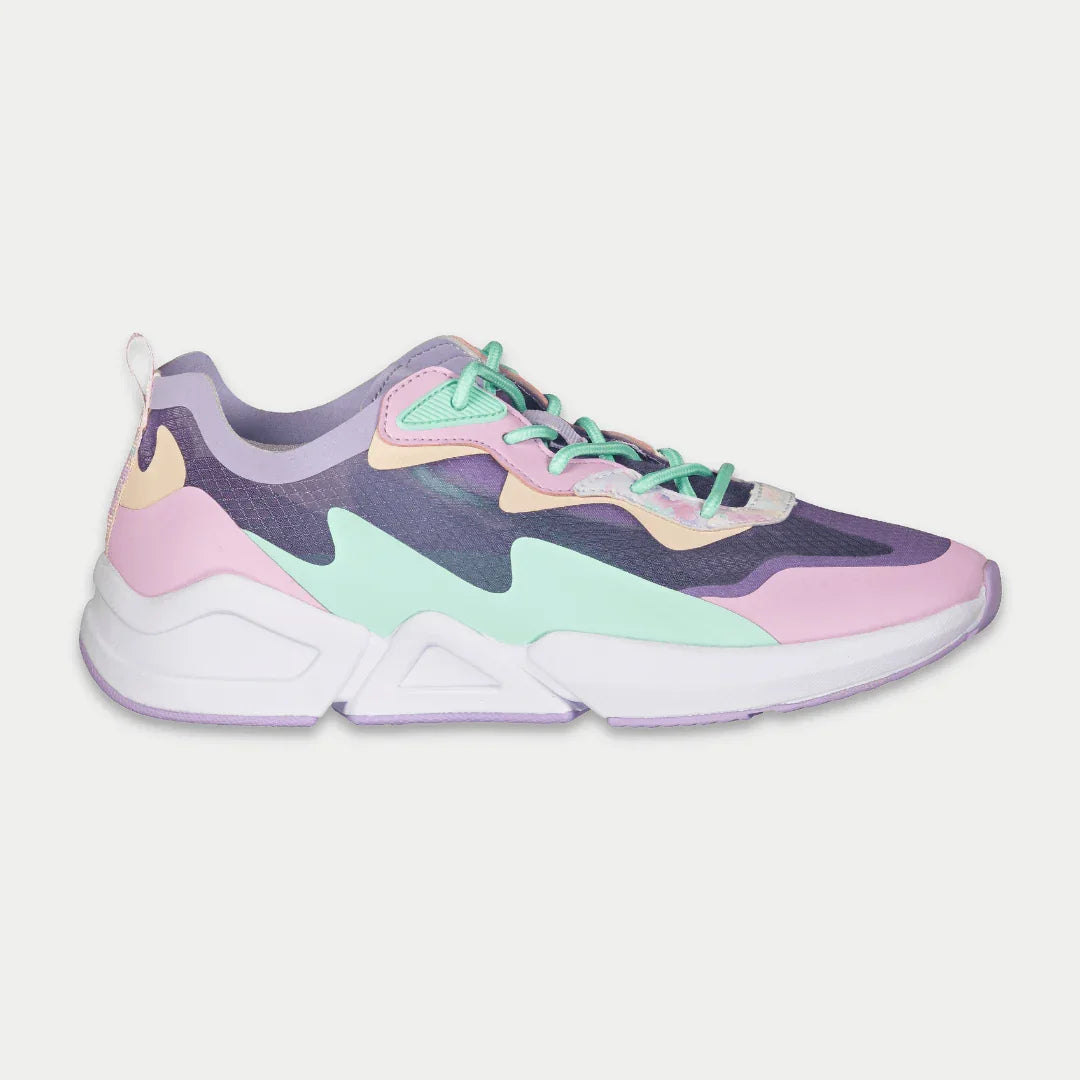 LA Gear Women's Mid-City Lowtop | Lavender x Pink - P's One-Stop Shop 