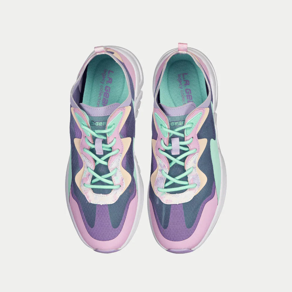 LA Gear Women's Mid-City Lowtop | Lavender x Pink - P's One-Stop Shop 