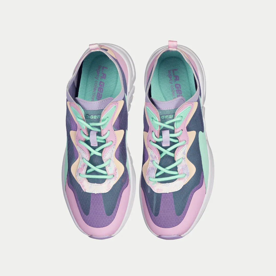 LA Gear Women's Mid-City Lowtop | Lavender x Pink - P's One-Stop Shop 