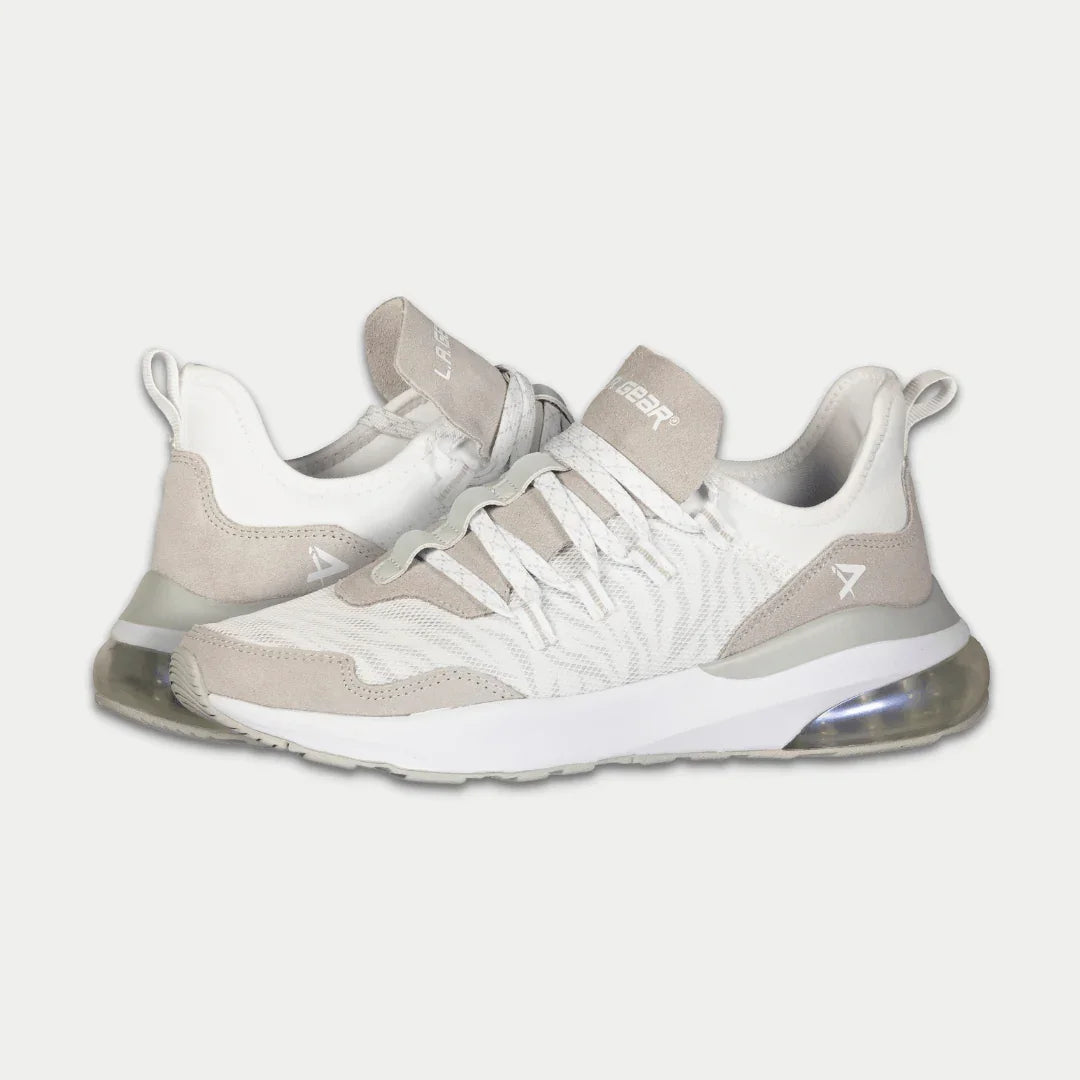 LA Gear Women's Runyon Lowtop | White x Gray - P's One-Stop Shop 