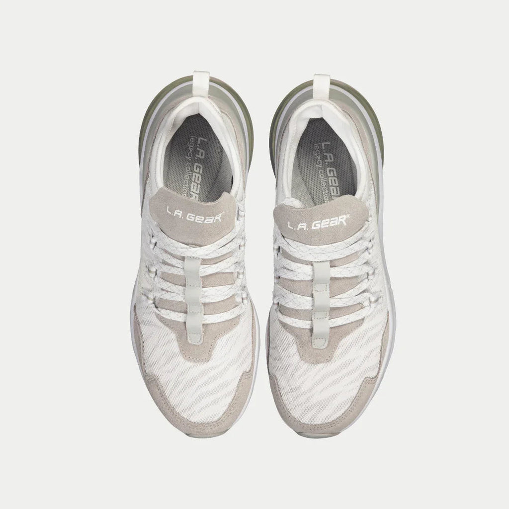 LA Gear Women's Runyon Lowtop | White x Gray - P's One-Stop Shop 