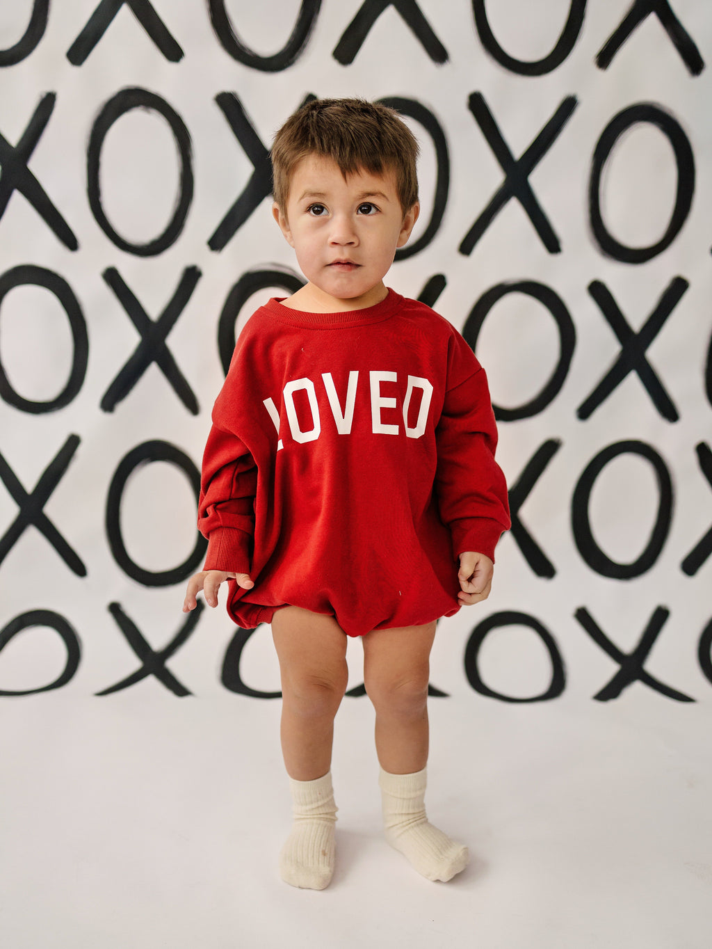 Loved Sweatshirt Romper - more colors - P's One-Stop Shop 