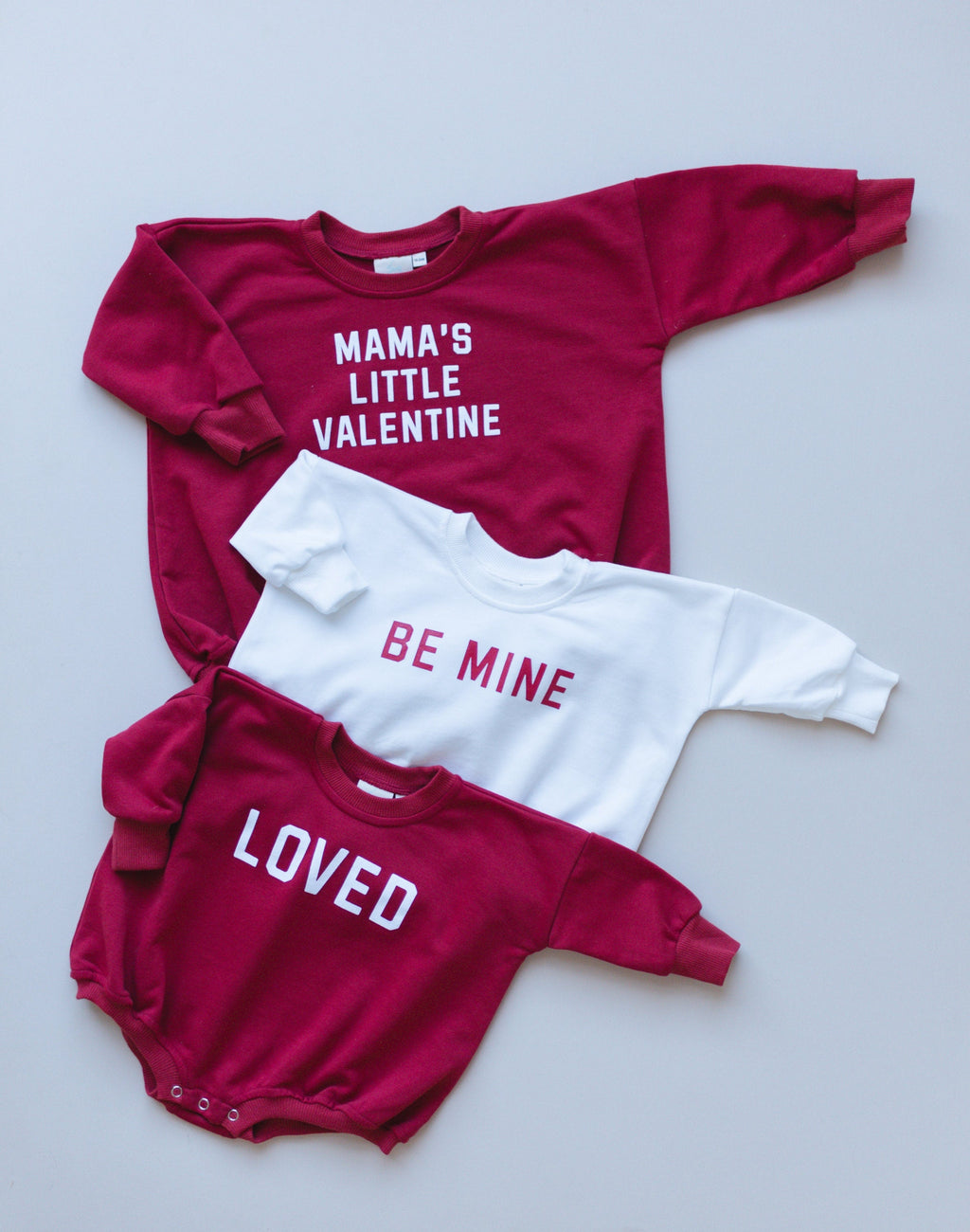 Loved Sweatshirt Romper - more colors - P's One-Stop Shop 