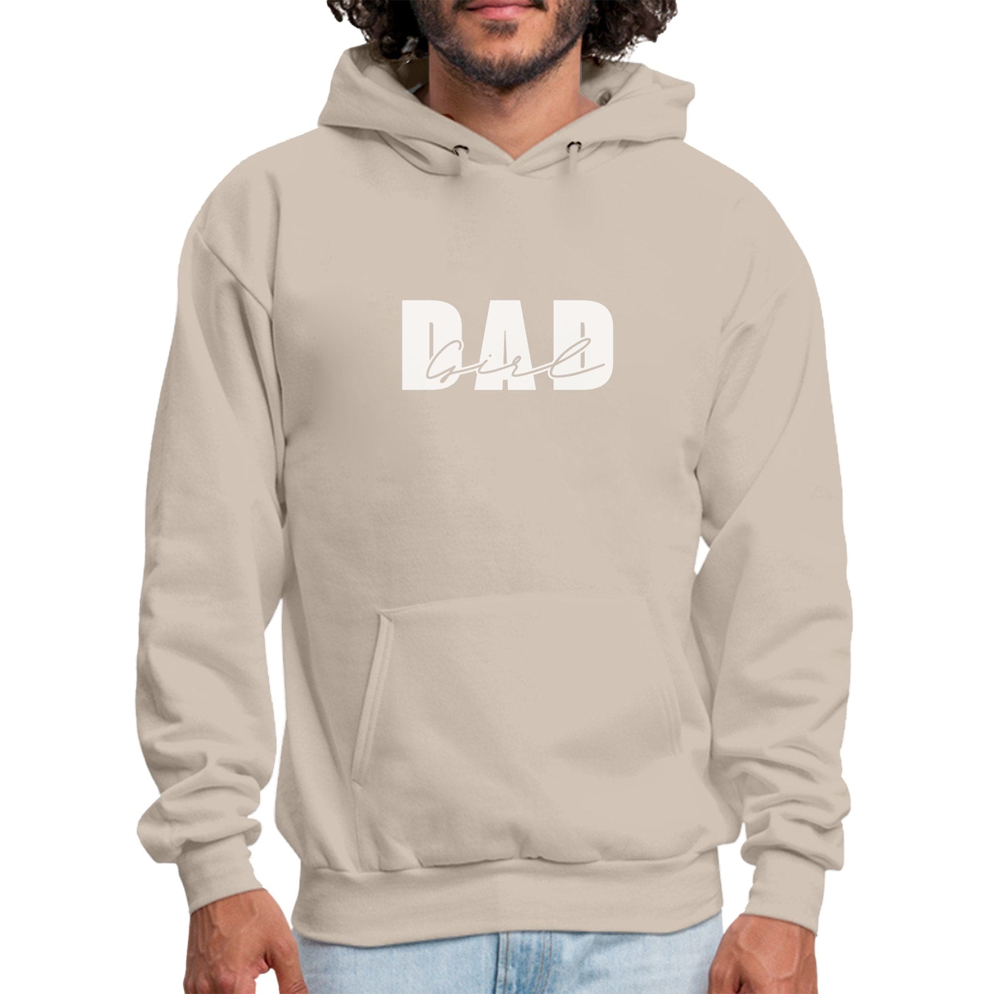 Mens Graphic Hoodie - Girl Dad - P's One-Stop Shop 