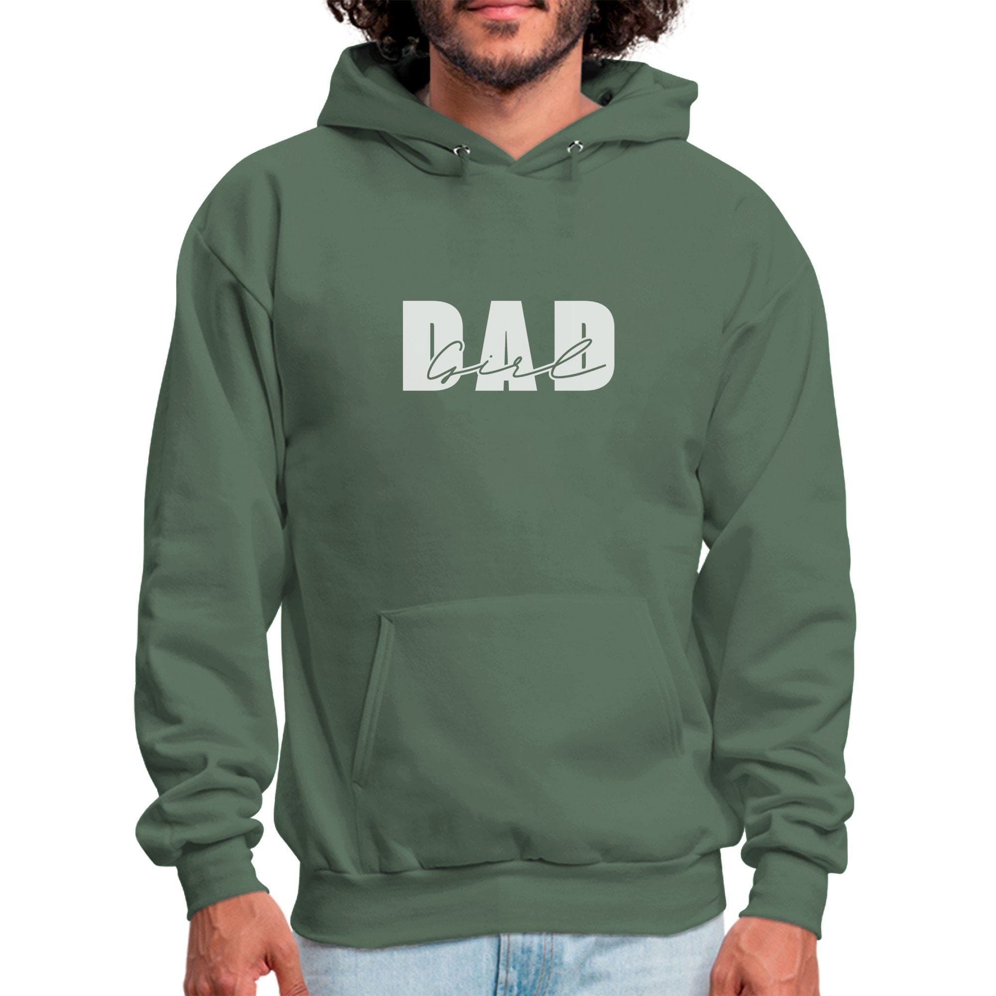 Mens Graphic Hoodie - Girl Dad - P's One-Stop Shop 