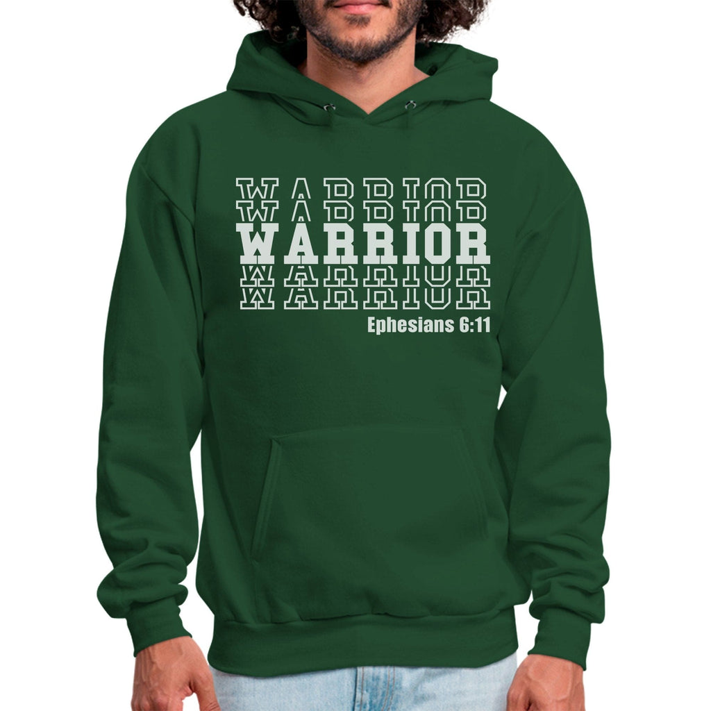 Mens Graphic Hoodie - Warrior - P's One-Stop Shop 
