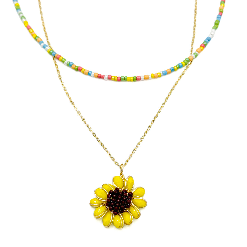 Mirasol necklace (Spring edition) - P's One-Stop Shop 