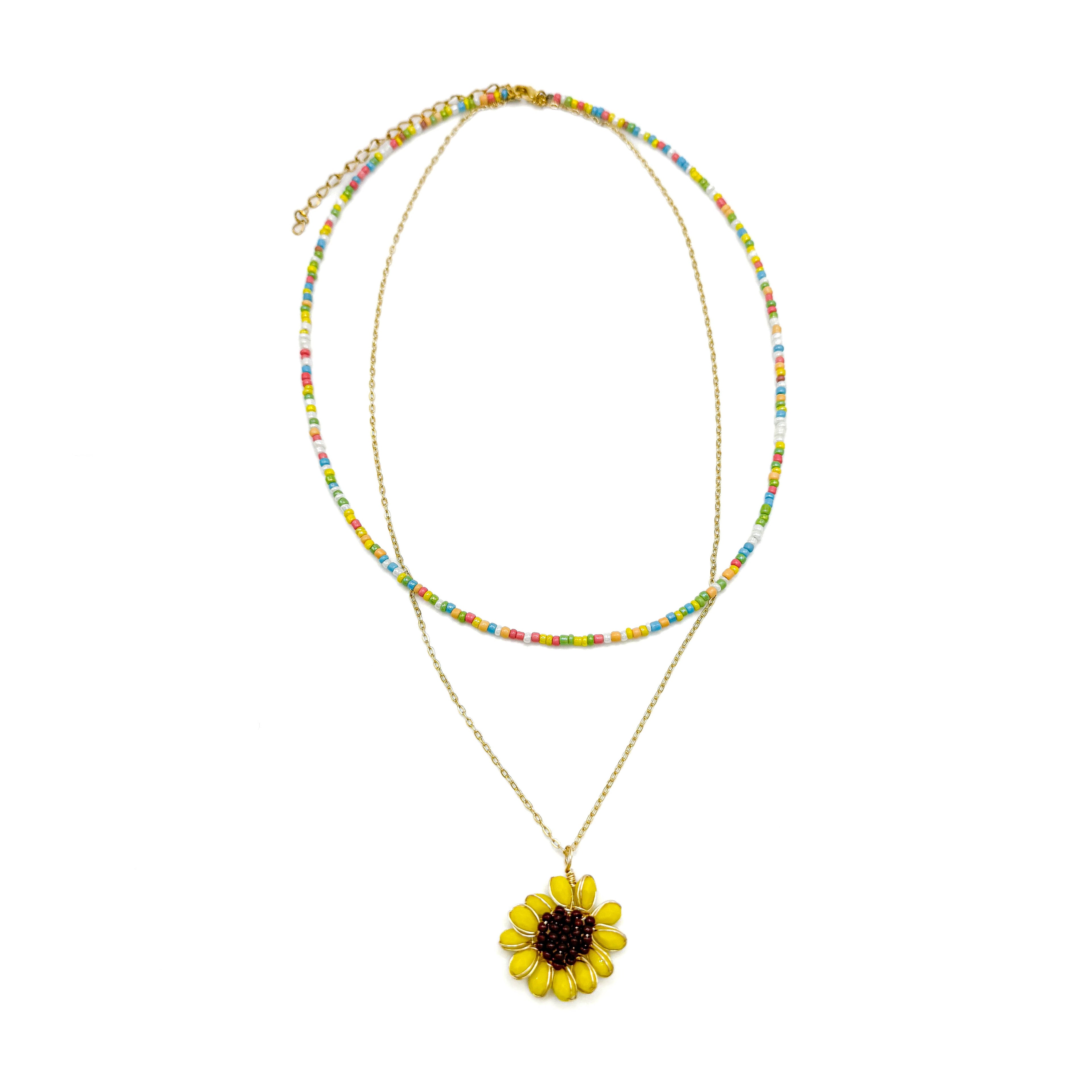 Mirasol necklace (Spring edition) - P's One-Stop Shop 