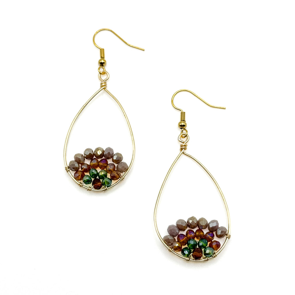 Mosaic earrings - P's One-Stop Shop 