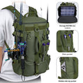 Multifunctional Hiking Backpack Waterproof Oxford Cloth Fishing Gym Bag - P's One-Stop Shop 