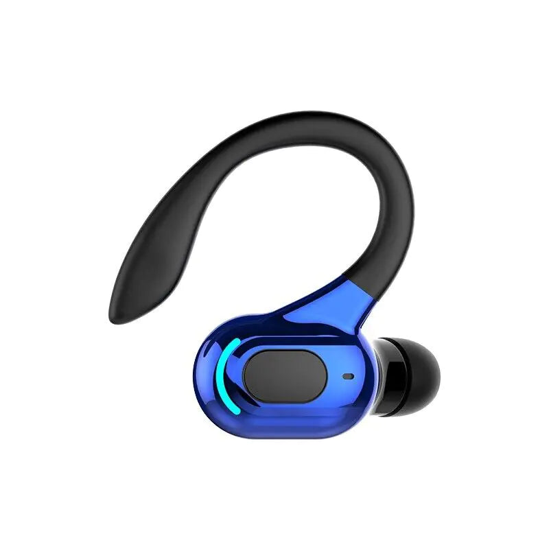 New Bluetooth 5.1 Headset Wireless Earbuds Earphones Stereo Headphones Ear Hook - P's One-Stop Shop 