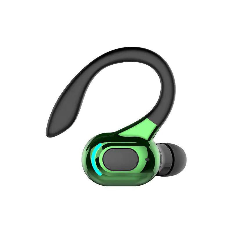 New Bluetooth 5.1 Headset Wireless Earbuds Earphones Stereo Headphones Ear Hook - P's One-Stop Shop 