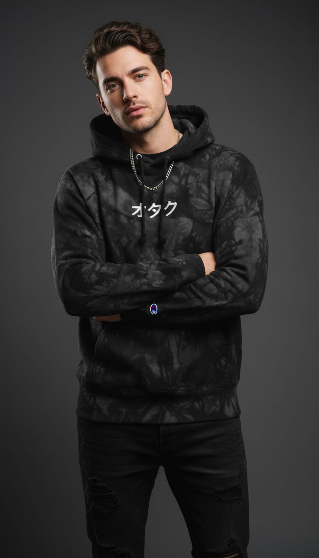 Otaku Tie-Dye Hoodie - P's One-Stop Shop 
