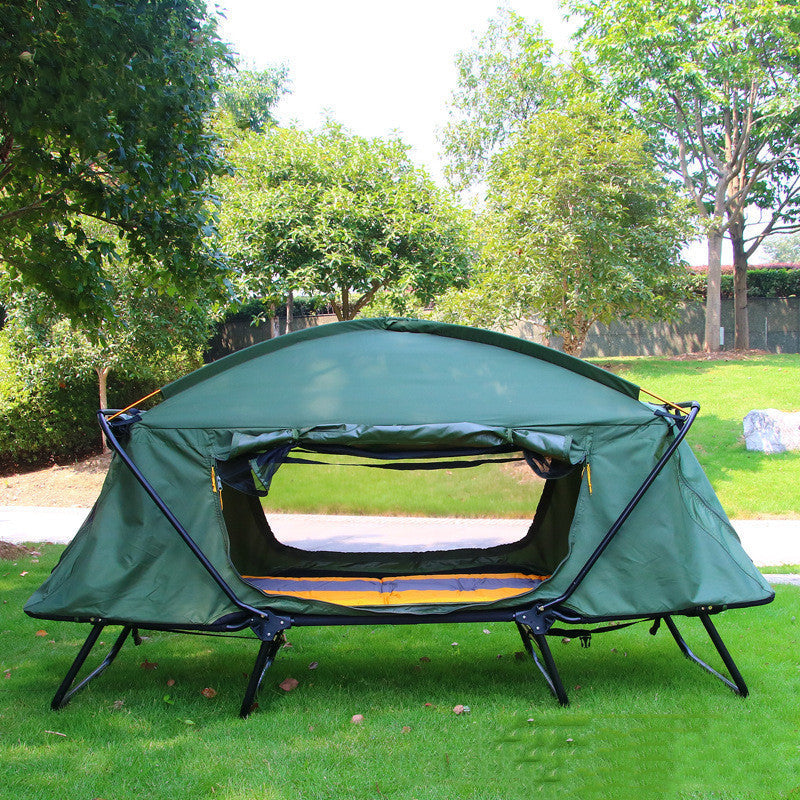 Outdoor Thickened Oxford Cloth Insulated Off Ground Tent For Two Camping And Fishing Tent - P's One-Stop Shop 