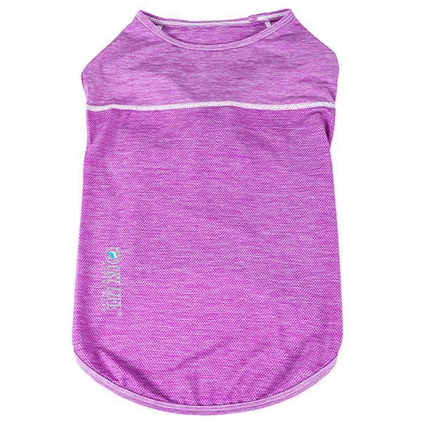 Pet Life ® Active 'Aero-Pawlse' Quick-Dry and 4-Way-Stretch Yoga Fitness Dog T-Shirt Tank Top - P's One-Stop Shop 