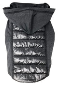 Pet Life ® 'Apex' Lightweight Hybrid 4-Season Stretch and Quick-Dry Dog Coat w/ Pop out Hood - P's One-Stop Shop 