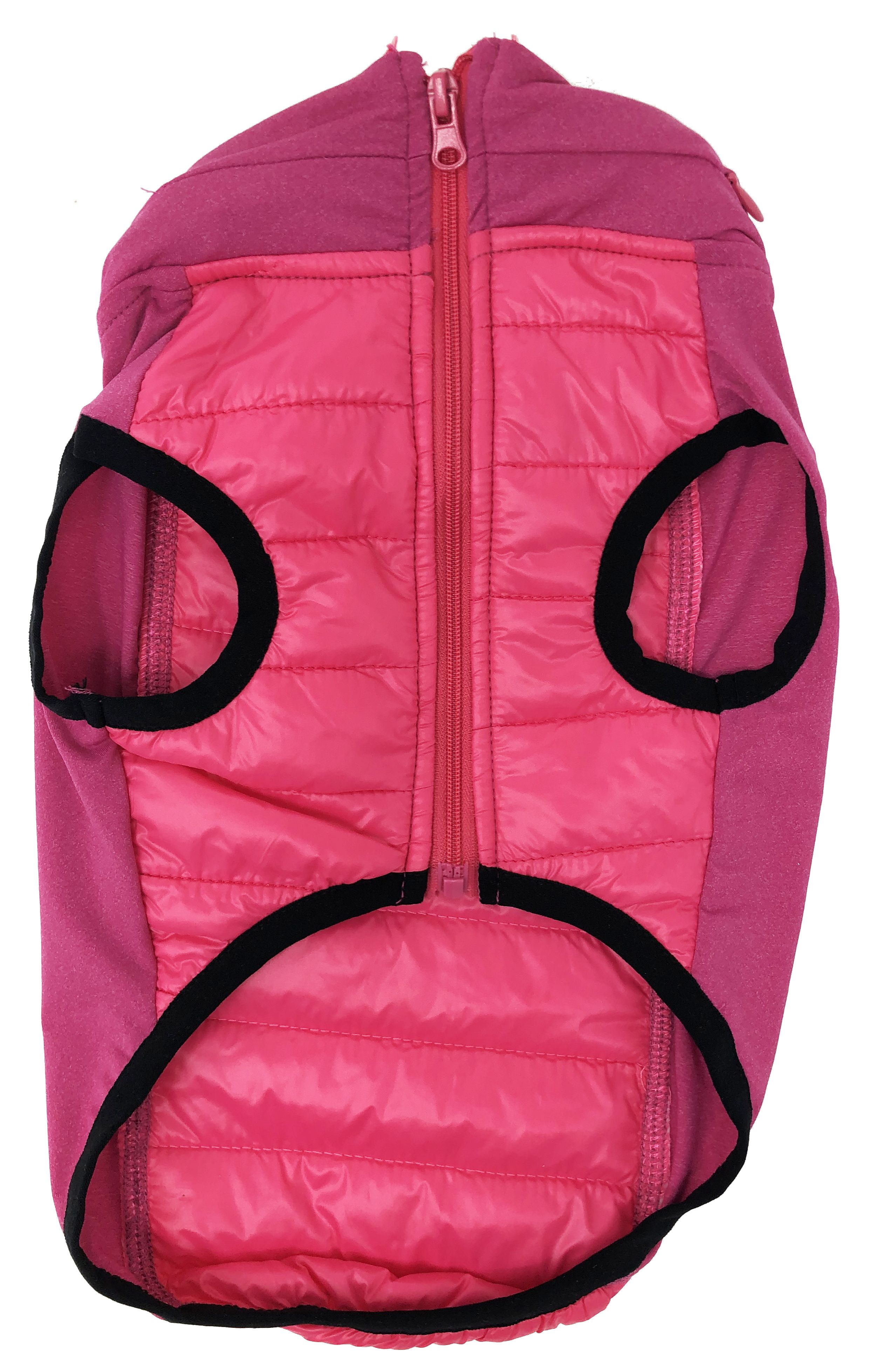 Pet Life ® 'Apex' Lightweight Hybrid 4-Season Stretch and Quick-Dry Dog Coat w/ Pop out Hood - P's One-Stop Shop 