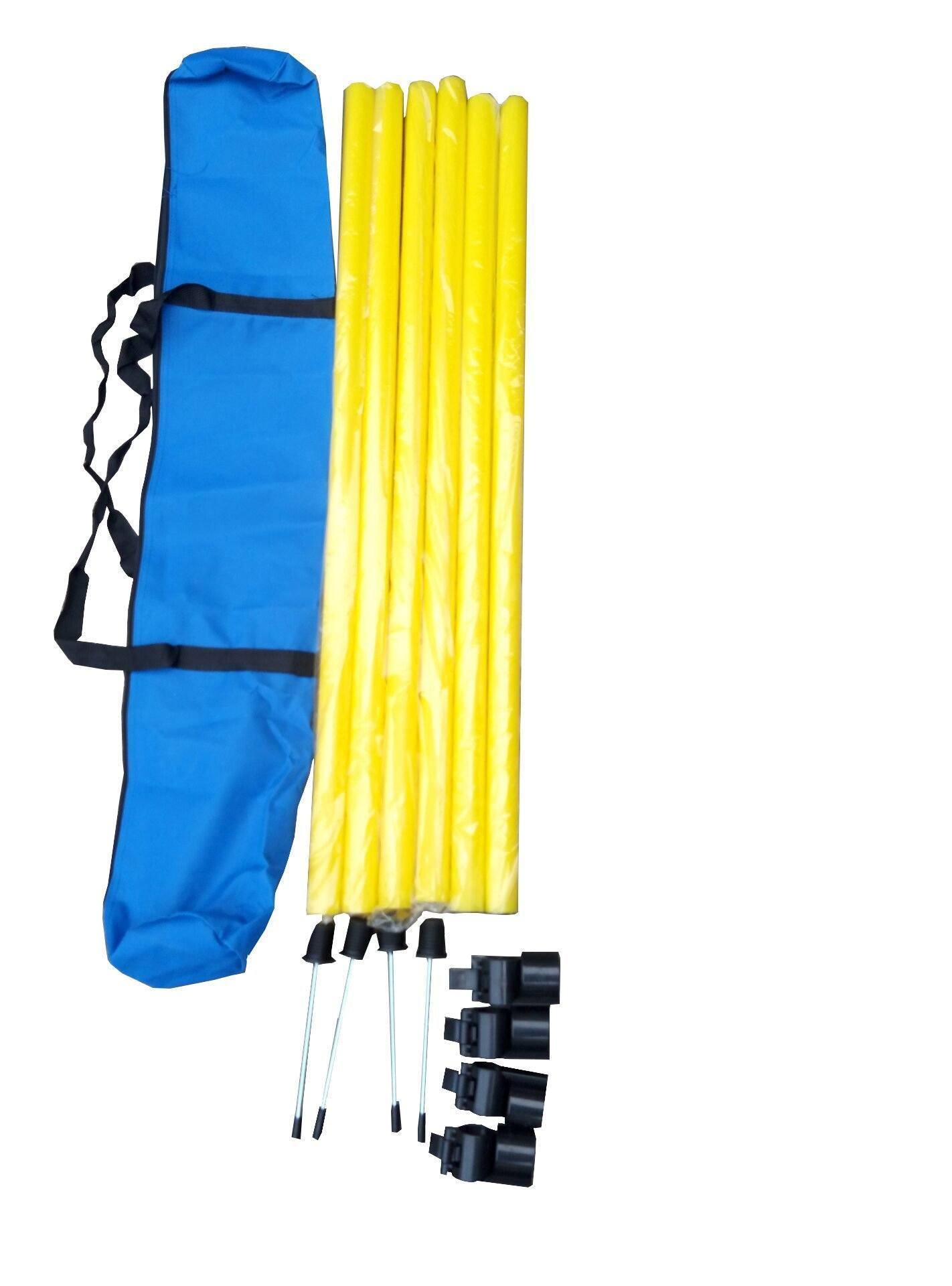 Pet Life ® 'Jumping Hurdle' Collapsible Travel Folding Outdoor Performance Agility Pet Dog Trainer Training Kit - P's One-Stop Shop 