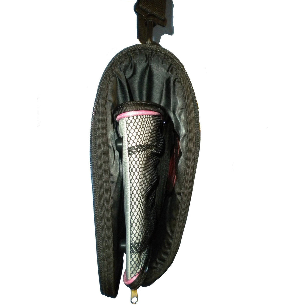 Pet Life ® Sporty Mesh Airline Approved Zippered Folding Collapsible Travel Pet Dog Carrier - P's One-Stop Shop 