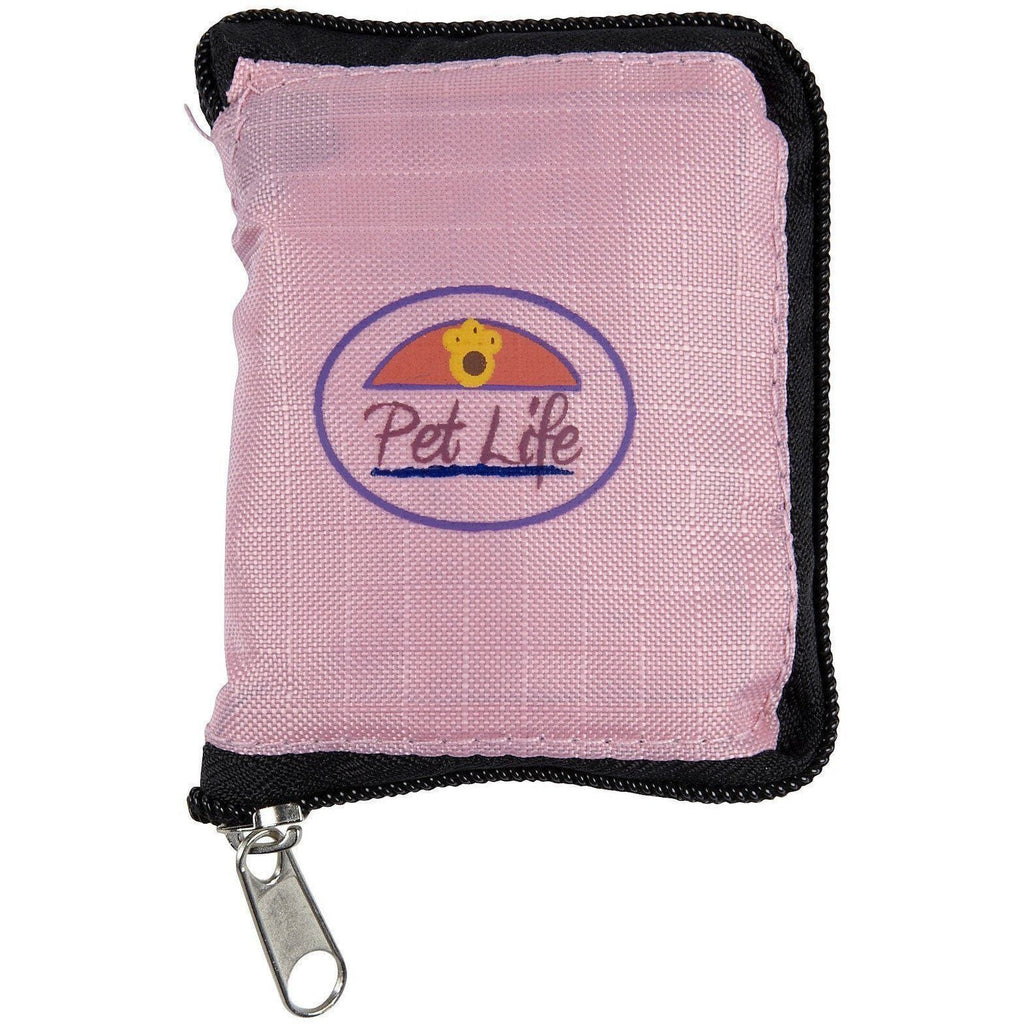 Pet Life ® Wallet Folding Waterproof Zippered Folding Pet Travel Cat and Dog Bowl - P's One-Stop Shop 