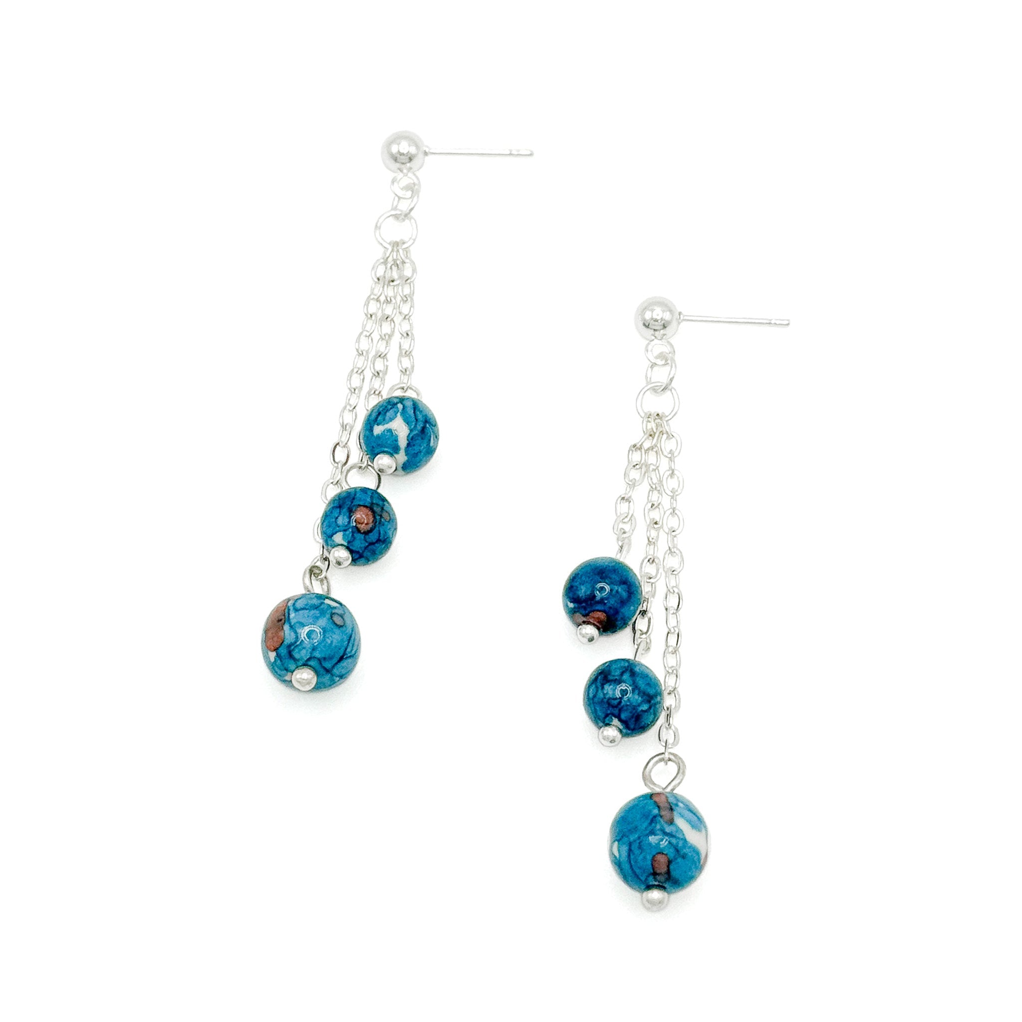 Porcelain earrings - P's One-Stop Shop 