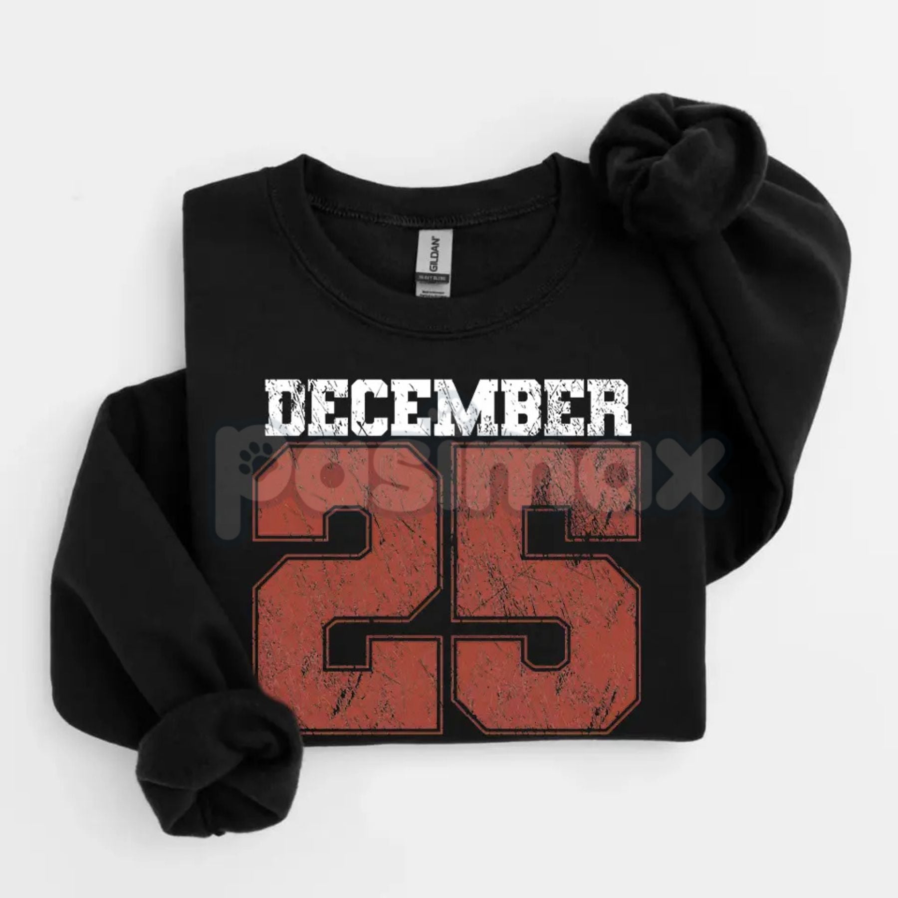 Retro December 25th Christmas Sweatshirt – Vintage Holiday Clothing Crewneck for Women - P's One-Stop Shop 