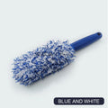 SEAMETAL Car Wheel Tire Rim Cleaning Brush Portable Plush Car Wheel Hub Brush Washing Tool Car Detailing Care Dust Removal Brush - P's One-Stop Shop 