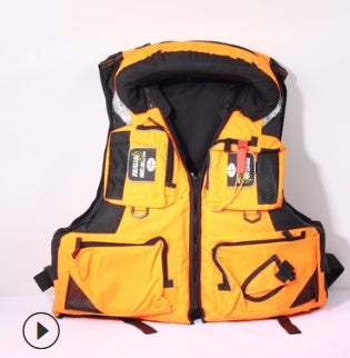 Sea Fishing Life Jacket Rock Fishing Fishing Waistcoat Multi-Function Portable Swimming Large Buoyancy - P's One-Stop Shop 