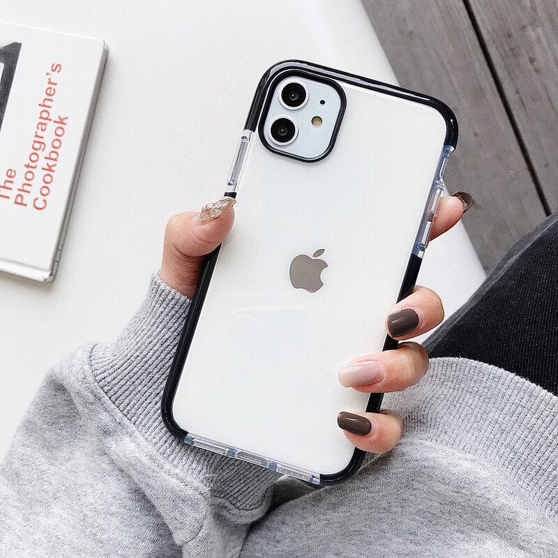 Shockproof Transparent iPhone Case - P's One-Stop Shop 