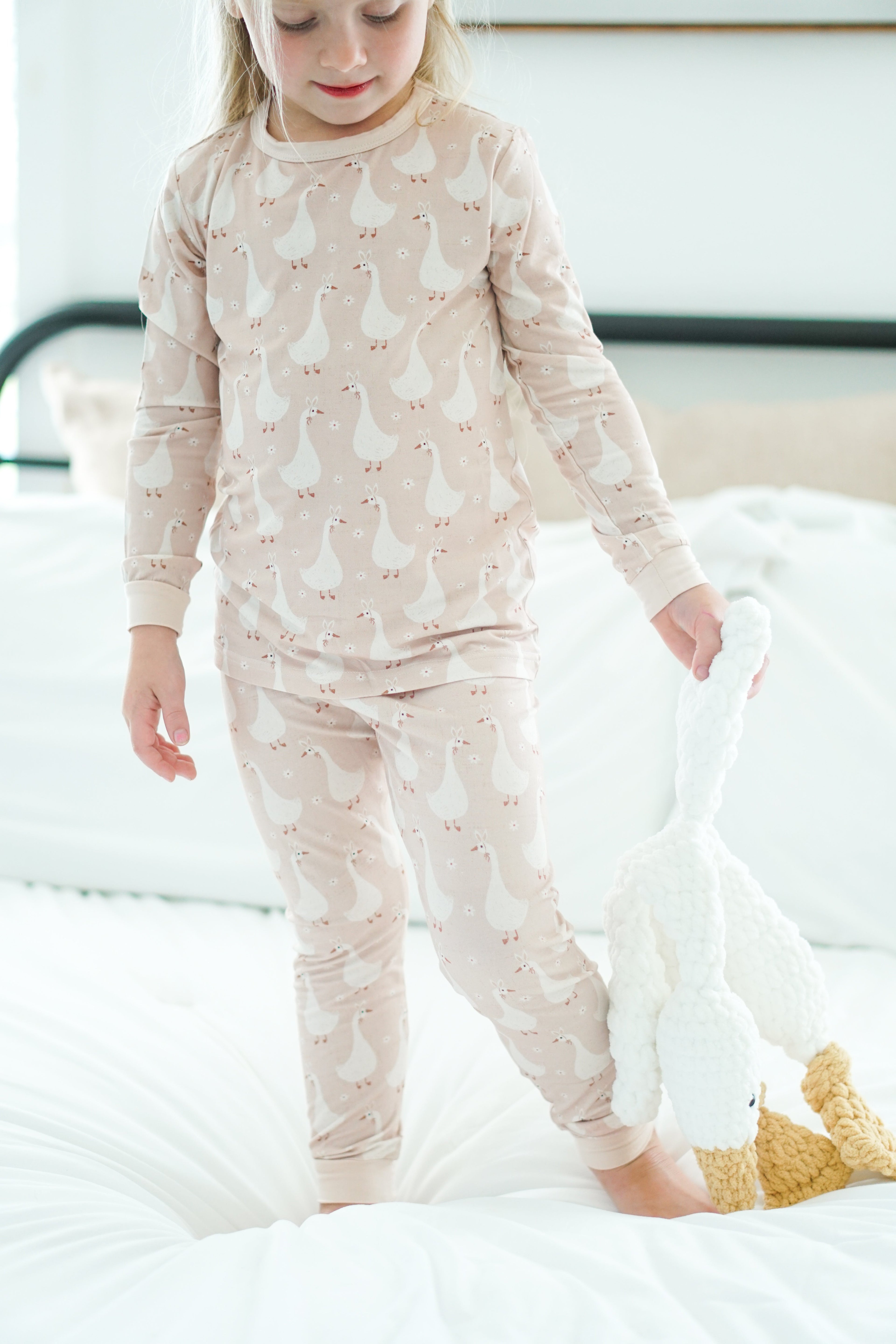Silly Goose on the Loose 2pc Bamboo Pajamas - P's One-Stop Shop 