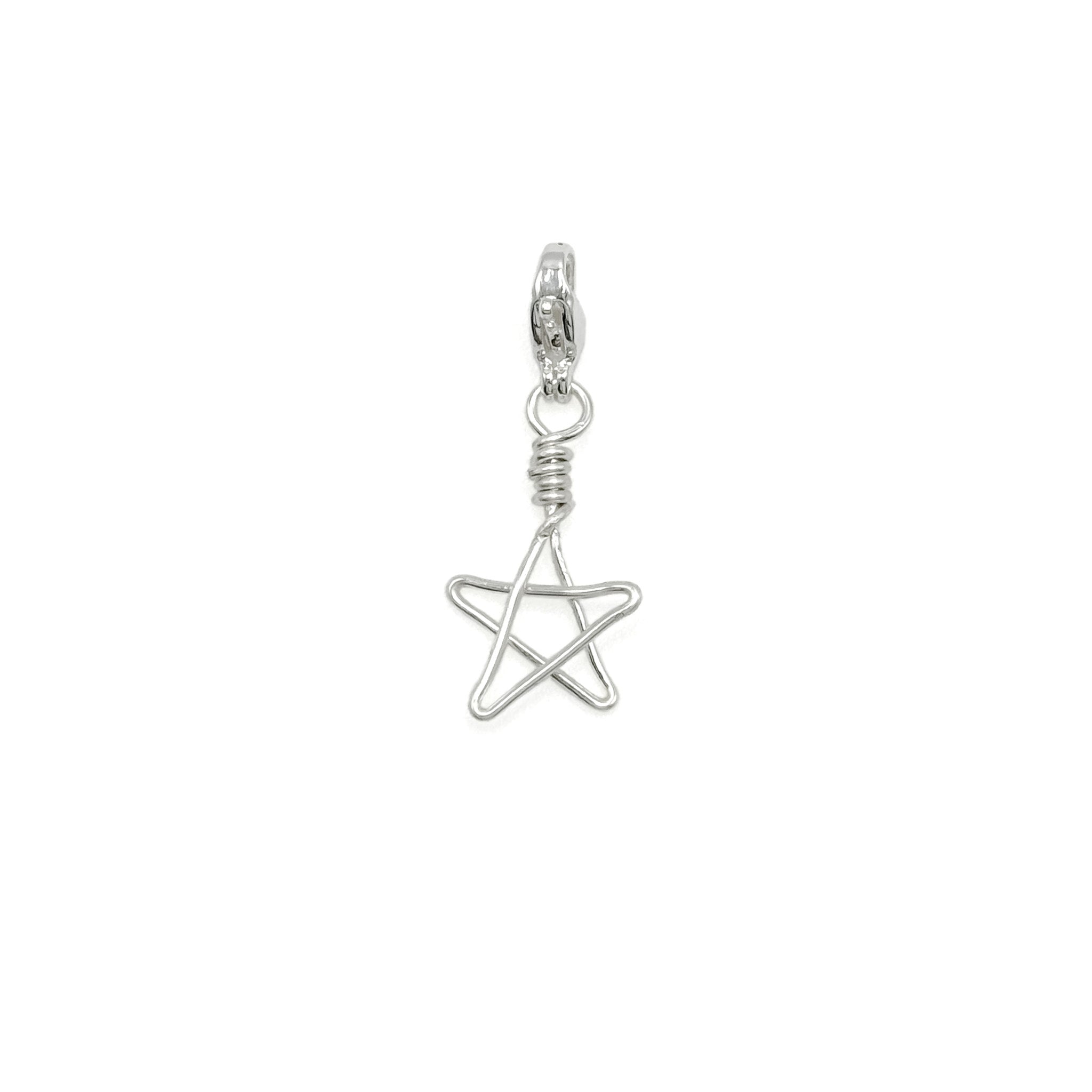 Silver Star Charm - Perfect for Necklaces & Bracelets - P's One-Stop Shop 