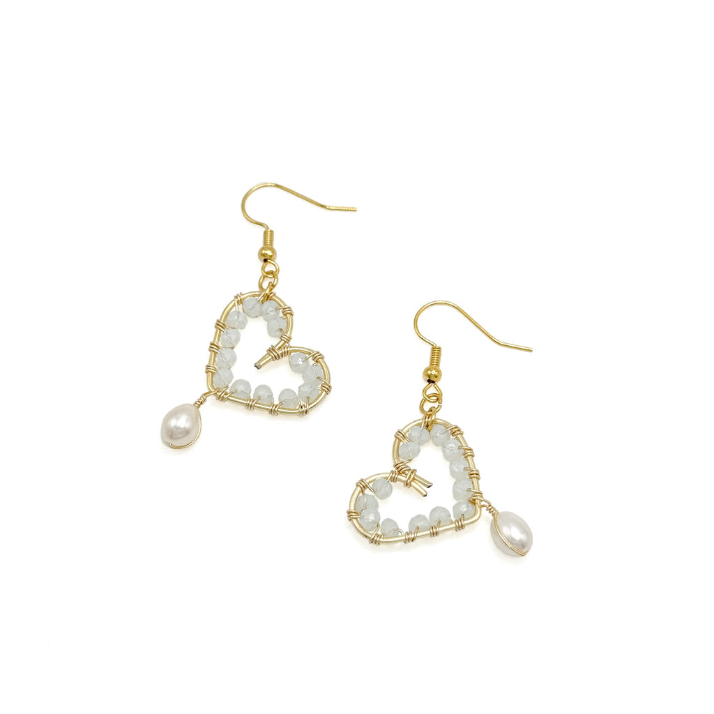 Smitten gold earrings - P's One-Stop Shop 
