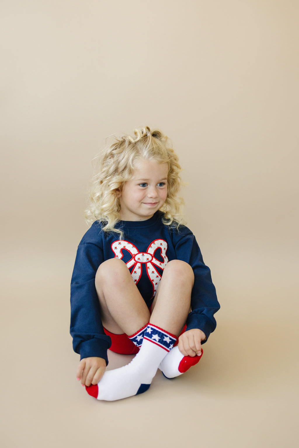 Stars and Stripes 4th of July Socks - Infant, Toddler, Youth & Adult Sizes - P's One-Stop Shop 