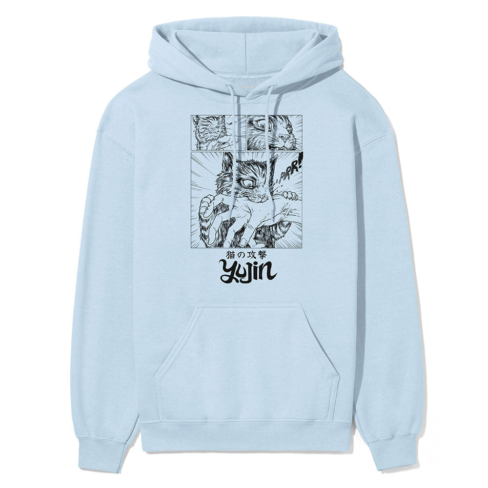 Sudden Attack Cat Hoodie - P's One-Stop Shop 