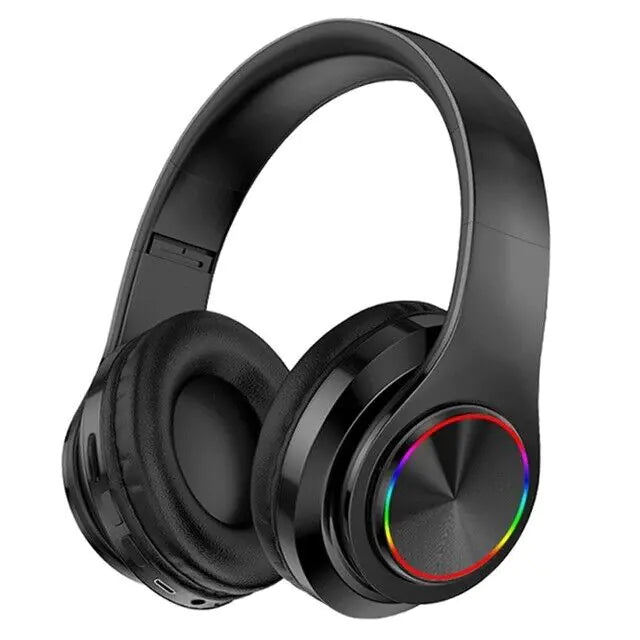 Super Bass Wireless Bluetooth Headphones Foldable Stereo Earphones Headsets Mic - P's One-Stop Shop 