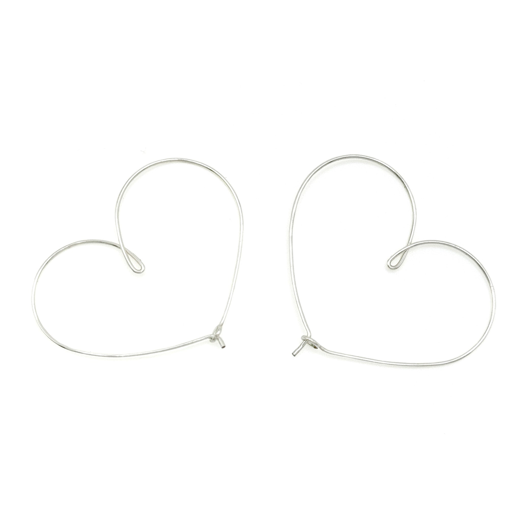 Sweetheart large hoops - P's One-Stop Shop 
