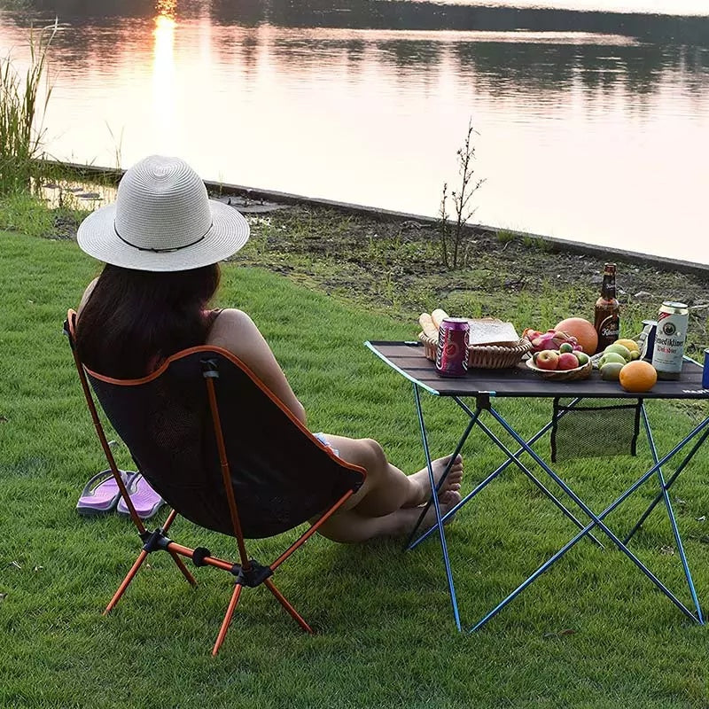Travel Ultralight Folding Chair Superhard High Load Outdoor Camping Chair Portable Beach Hiking Picnic Seat Fishing Tools Chair - P's One-Stop Shop 