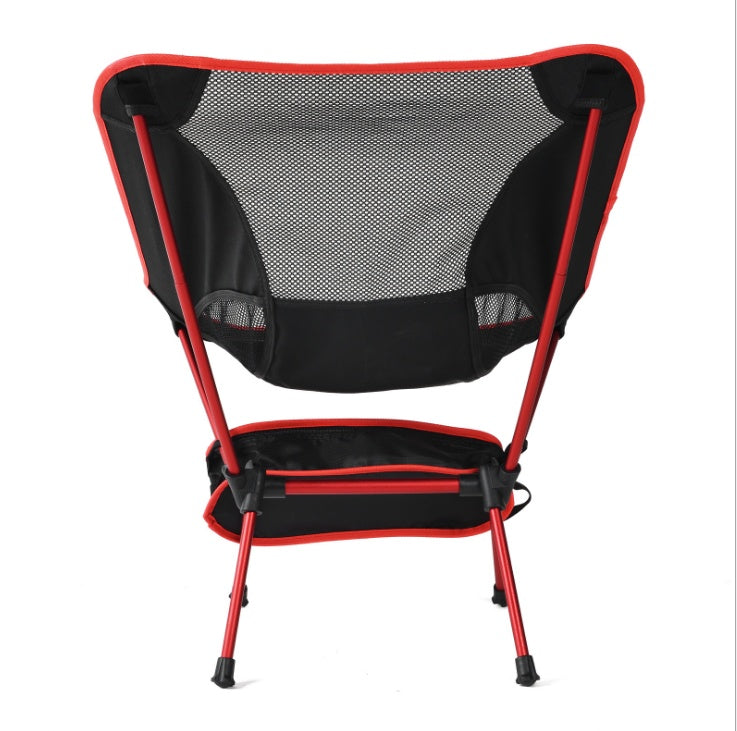 Travel Ultralight Folding Chair Superhard High Load Outdoor Camping Chair Portable Beach Hiking Picnic Seat Fishing Tools Chair - P's One-Stop Shop 