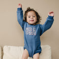 USA Daisy Sweatshirt Romper - P's One-Stop Shop 