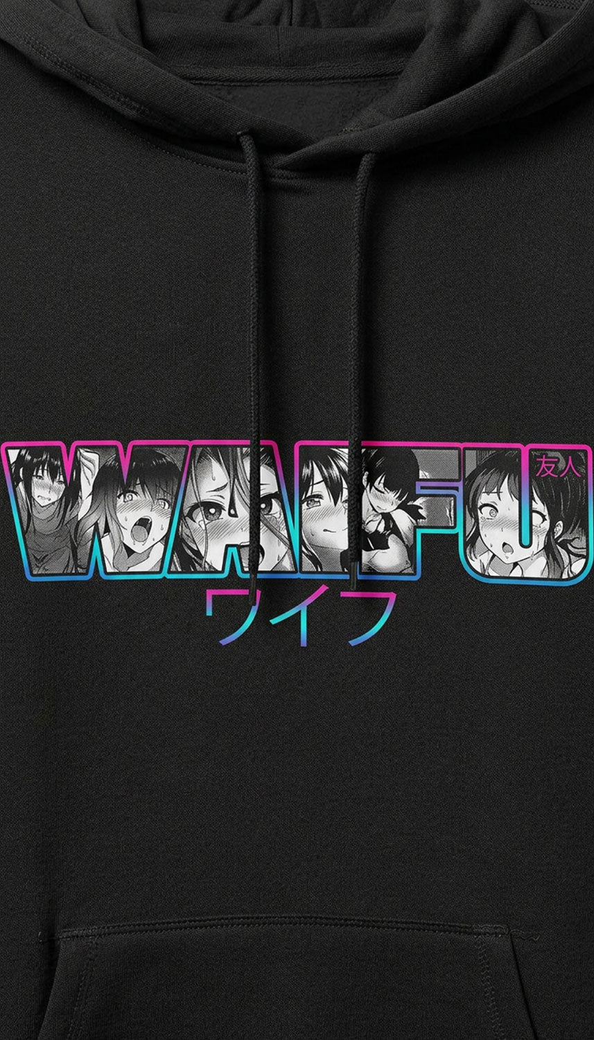 Waifu Hoodie - P's One-Stop Shop 