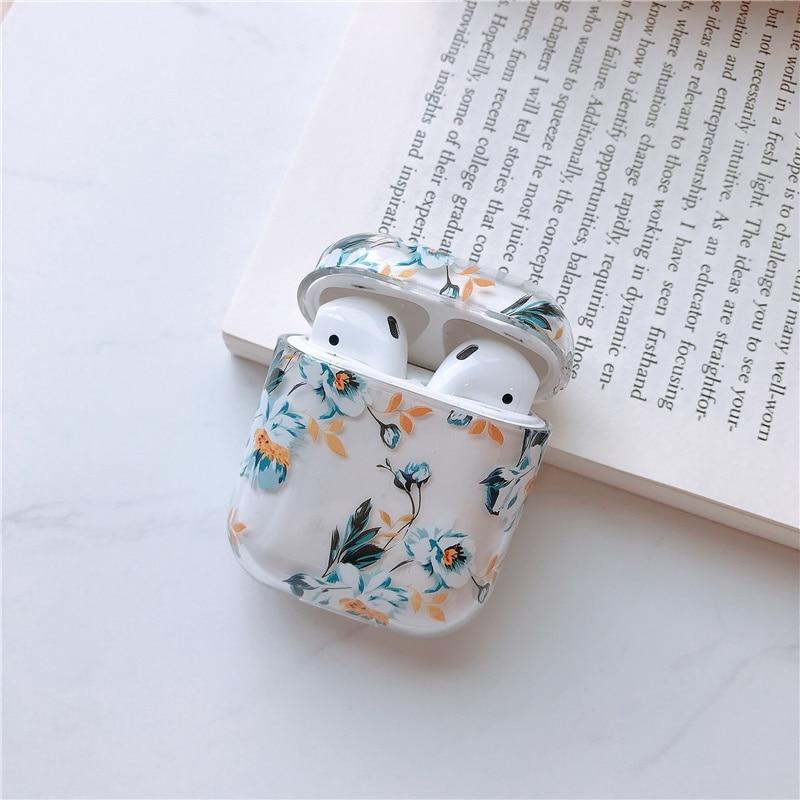 Watercolor Floral Apple Airpods Case - P's One-Stop Shop 