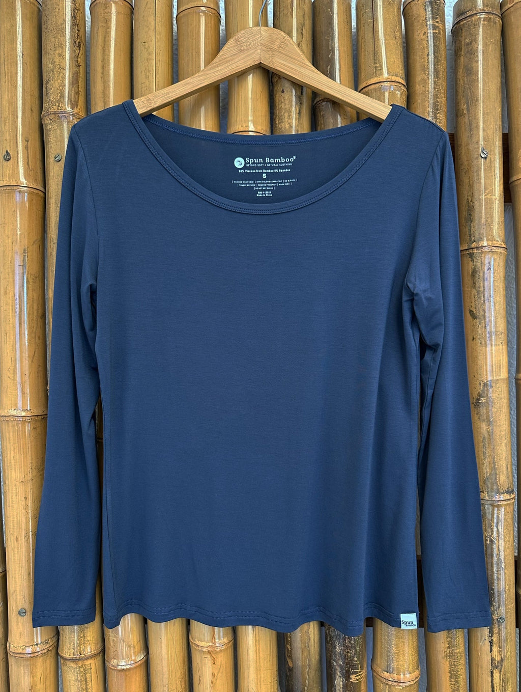 Women's Bamboo Lounge Long Sleeve T-Shirt - P's One-Stop Shop 